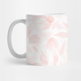 Blush Watercolor Petals Mug